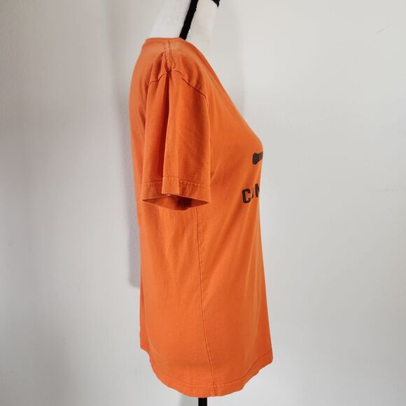 2019 Houston Astros Baseball Size Small Orange Come And Take It MLB Cotton Shirt - Picture 7 of 13